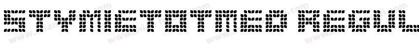 StymieTOTMed Regular字体转换